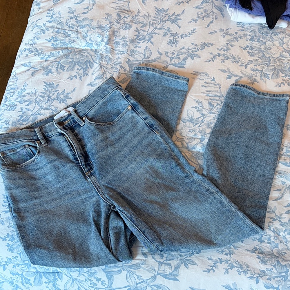 LOFT High Rise Light Blue Jeans “the slim”